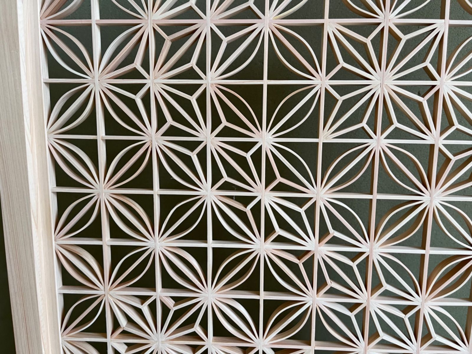 組子細工、組子、組子アートパネル、伝統工芸 組子細工アートパネル パターン10 - メルカリ