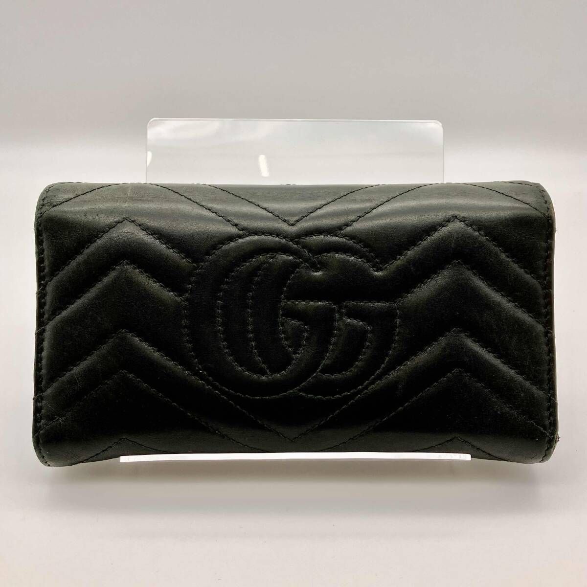 GUCCI グッチ GGマーモント 443436 0959 長財布 2つ折り財布