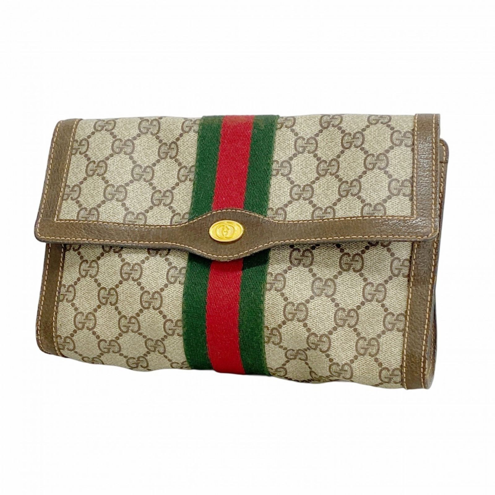 GUCCI グッチ GGスプリーム シェリーライン クラッチバッグ レディース 楽天市場】GUCCI グッチ オールドグッチ クラッチバッグ