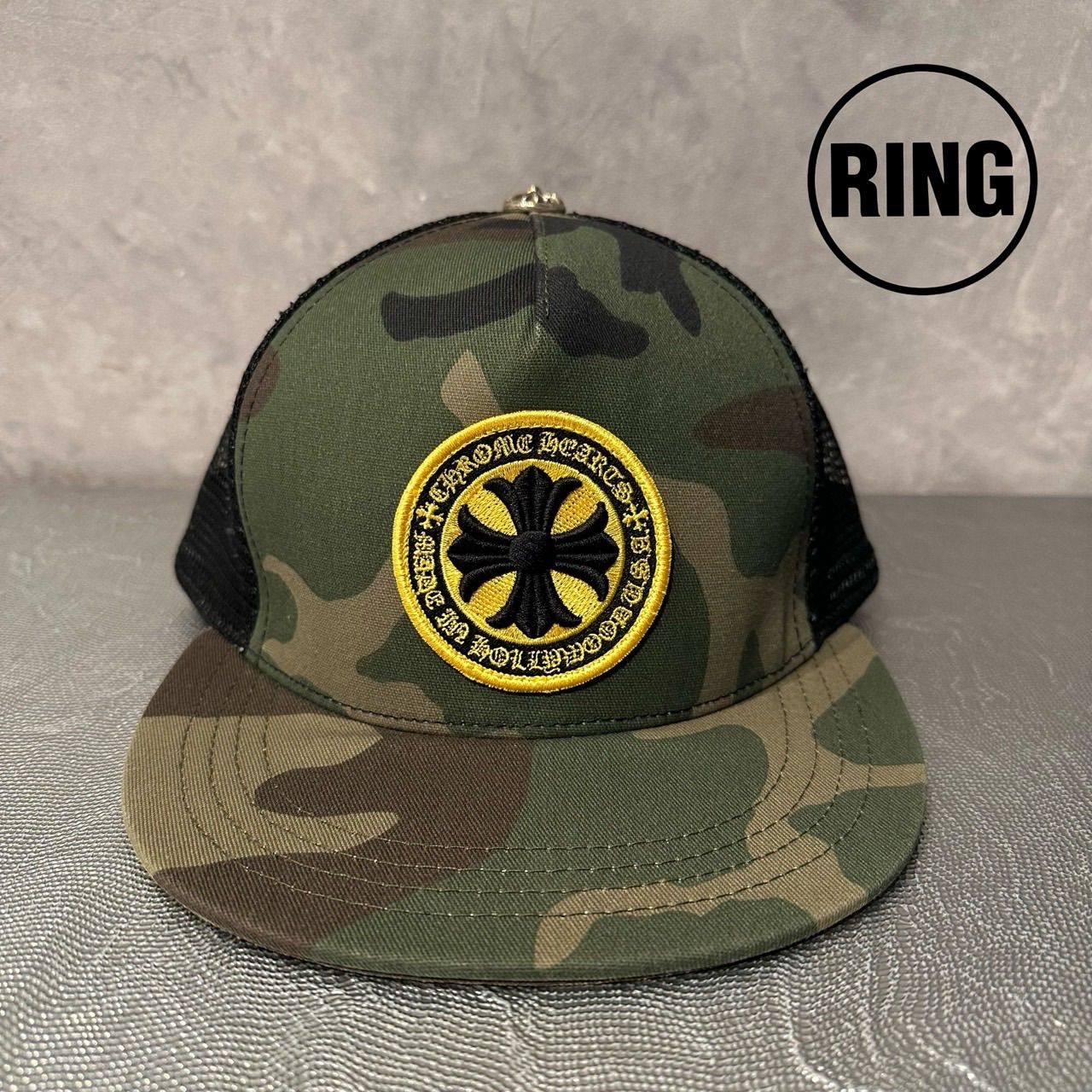 CHROME HEARTS CH PULS CAMO CAP