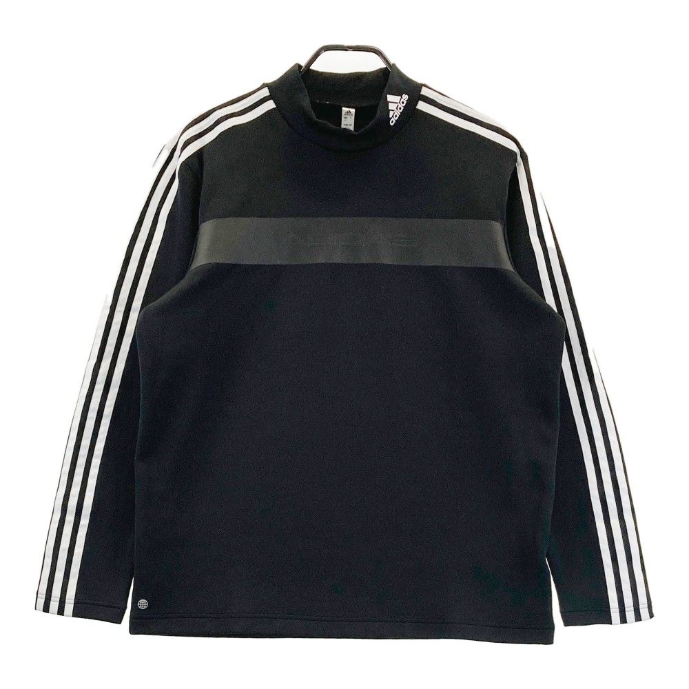 サイズ：2XL ADIDAS GOLF アディダスゴルフ 2022年モデル モックネック 長袖Tシャツ ブラック系 [240101236208]# ゴルフウェア  メンズ ストスト - メルカリ