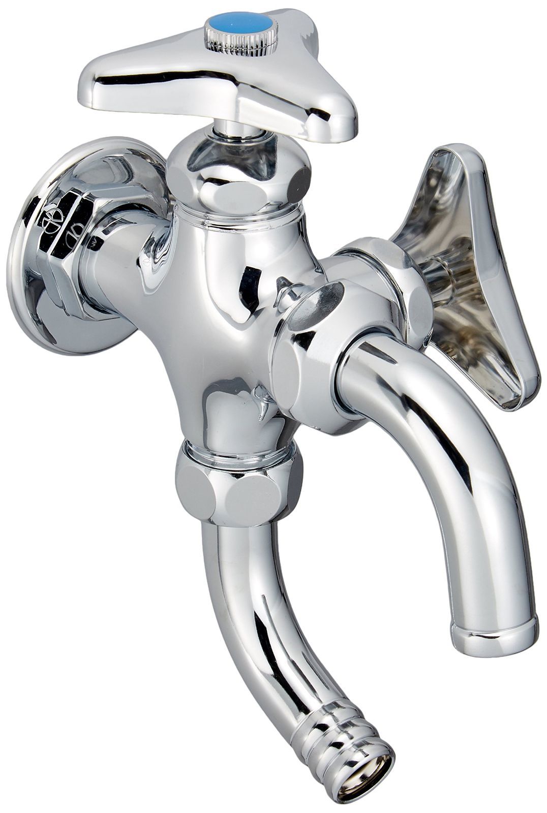 PatternName 単品 カクダイ KAKUDAI 万能ホーム双口水栓 13 7041