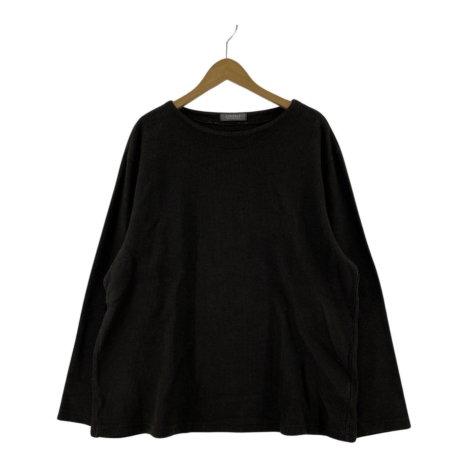 nest Robe CONFECT/ツイストWフェイスボートネックプルオーバー/4/グレー