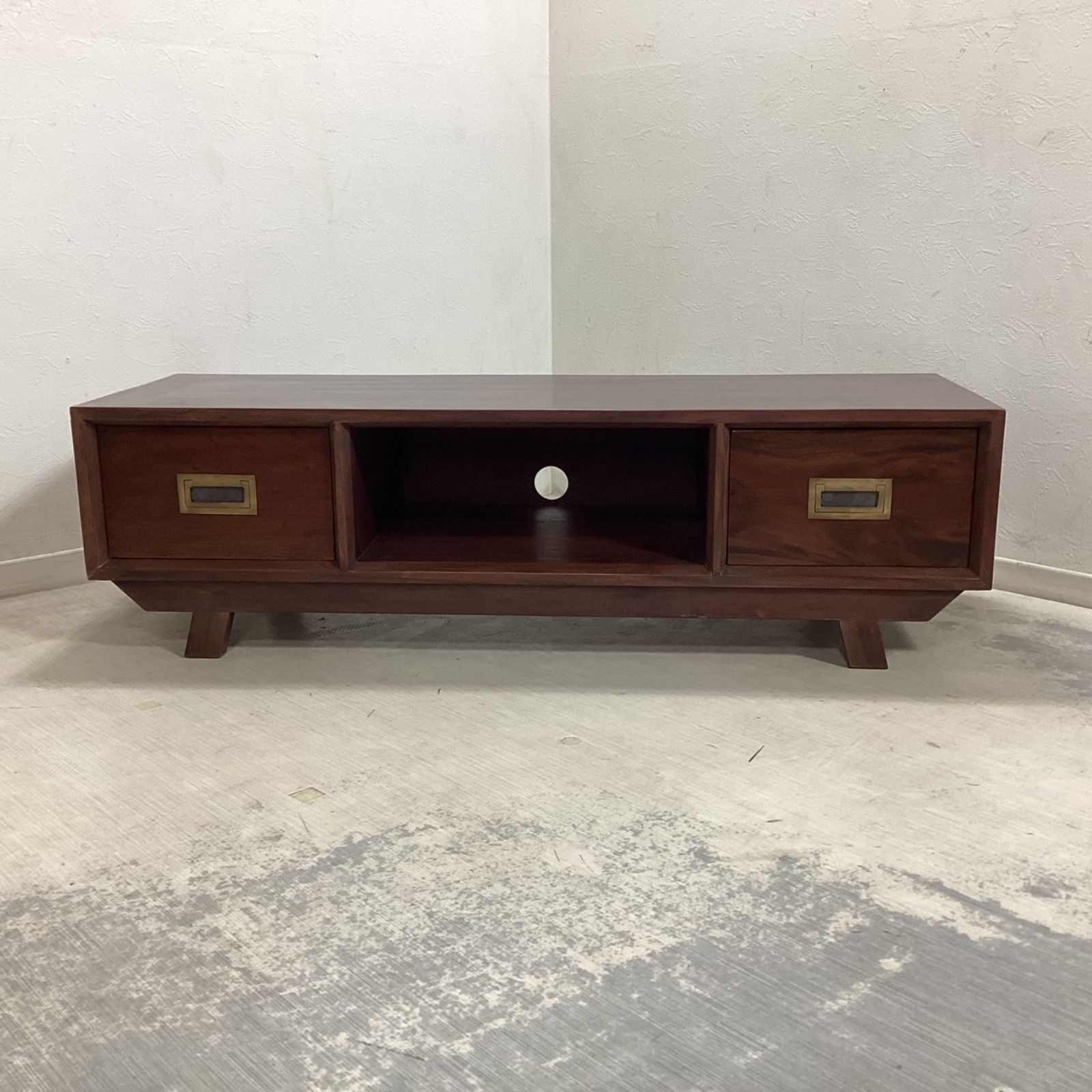 アンティーク調 マホガニー テレビボード W120(中古品) - メルカリ