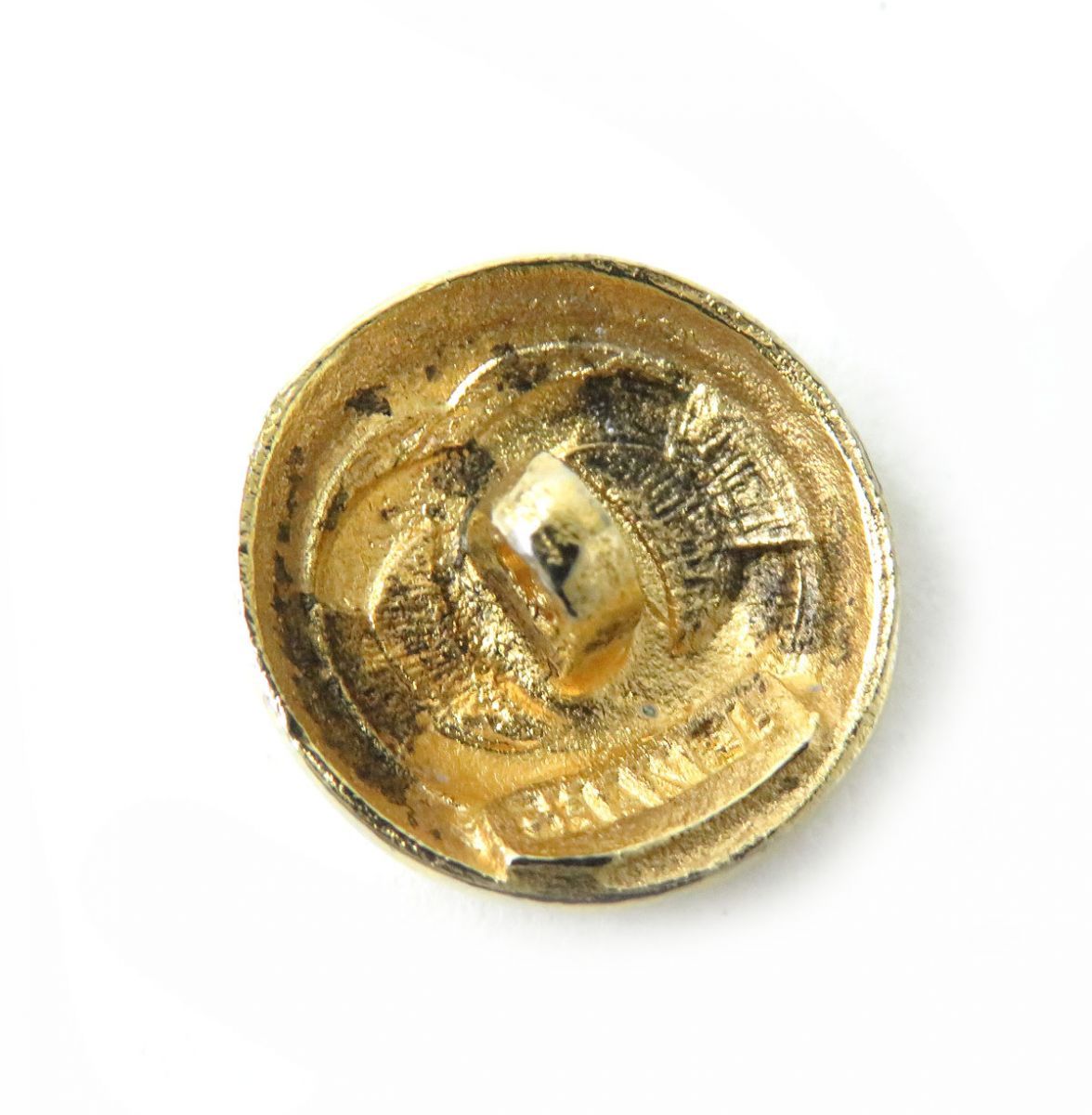 美品△CHANEL シャネル ヴィンテージ ココマークボタン ココボタン 金