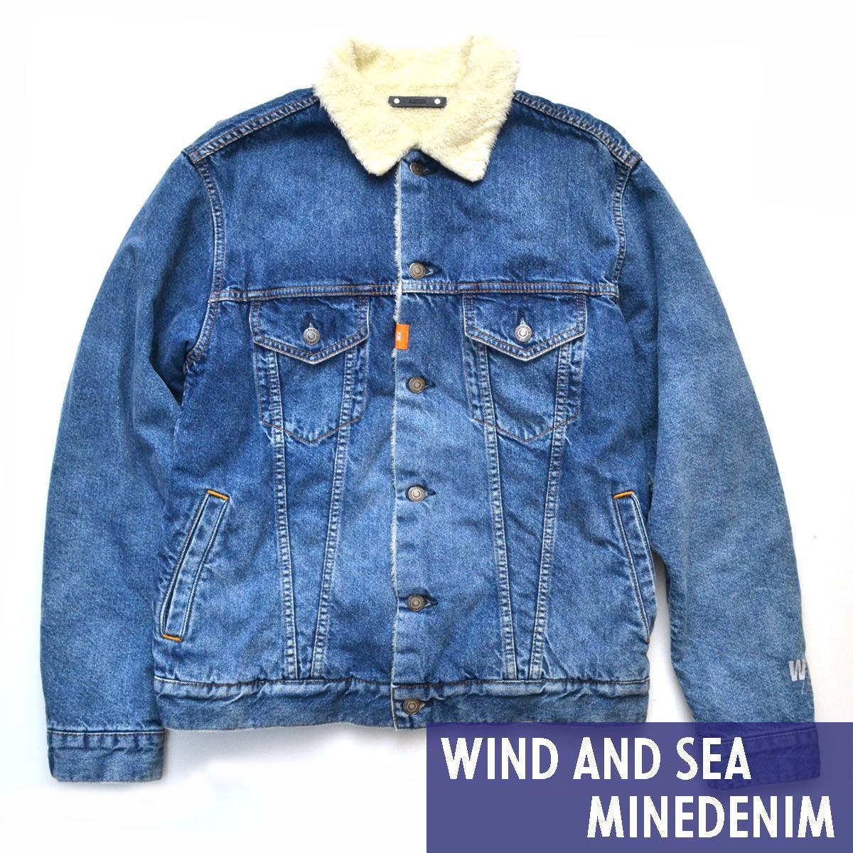 WIND AND SEA × MINEDENIM デニムボアジャケット