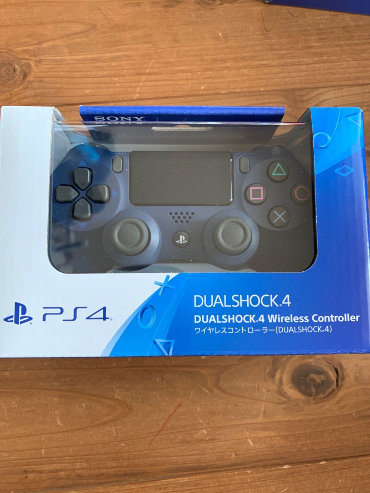 PS4 ワイヤレスコントローラー DUALSHOCK4 純正品ミッドナイトブルー ...