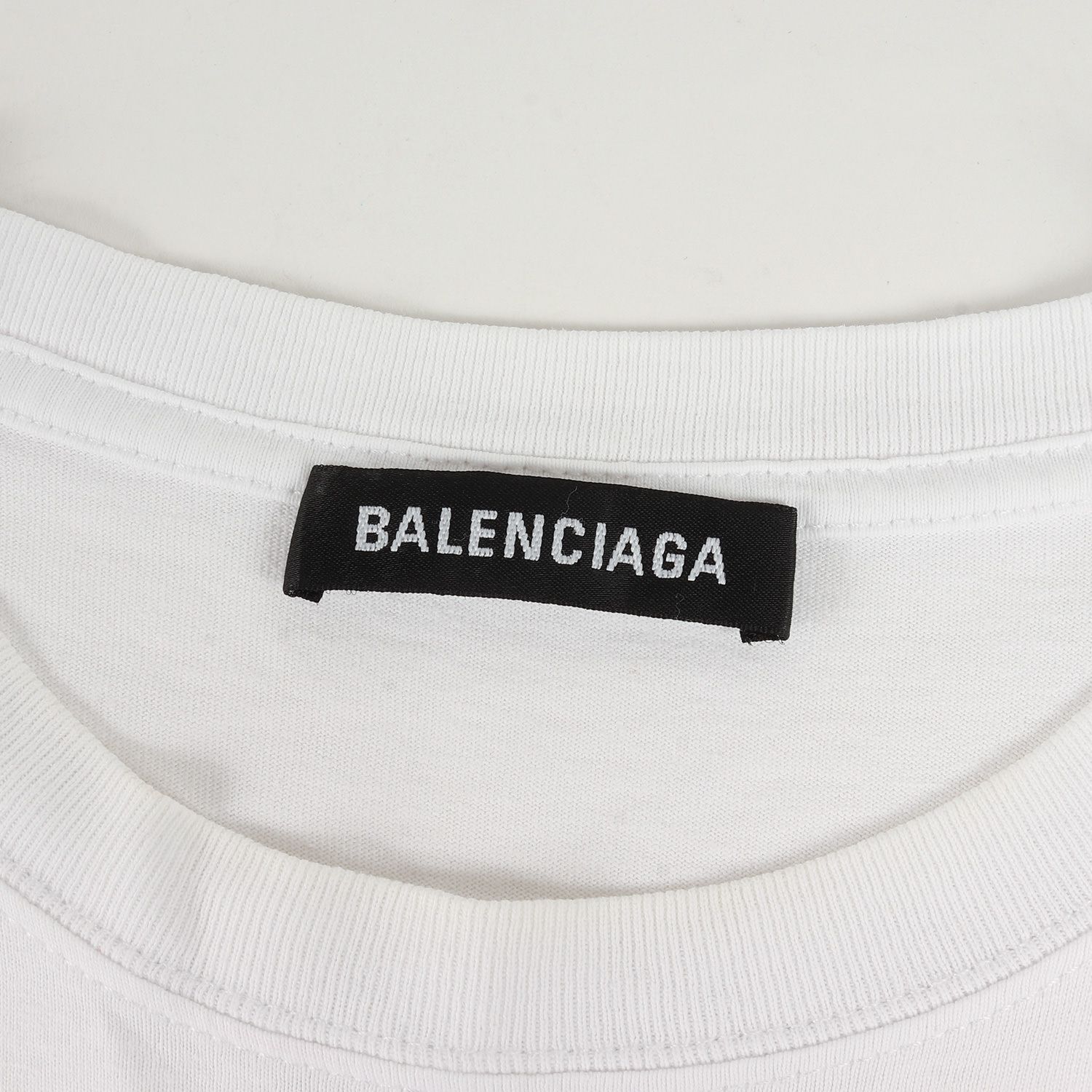 BALENCIAGA バレンシアガ Tシャツ サイズ:S ロゴ 刺繍