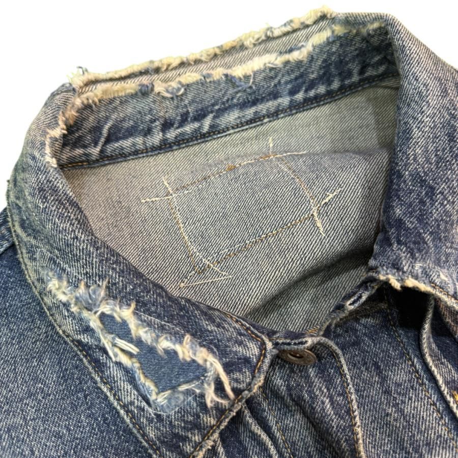 マッドネス MADNESS 24AW／ AGING TYPE-I DENIM TRACKER エイジング