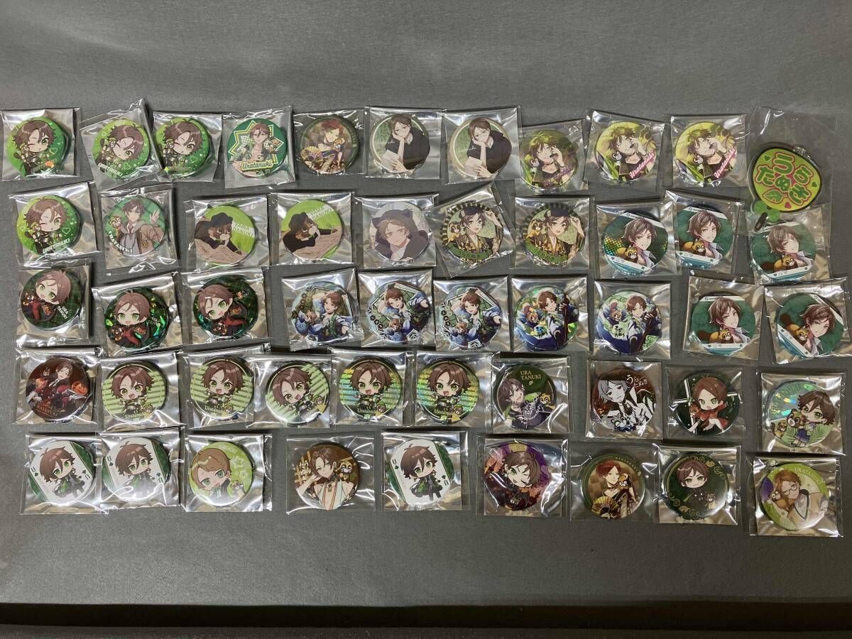 缶バッジ【まとめ売り】50個 浦島坂田船 うらたぬき - メルカリ