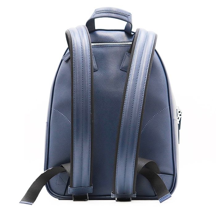 美品】MONT BLANC バックパックナイロンレザーレインカバー付き