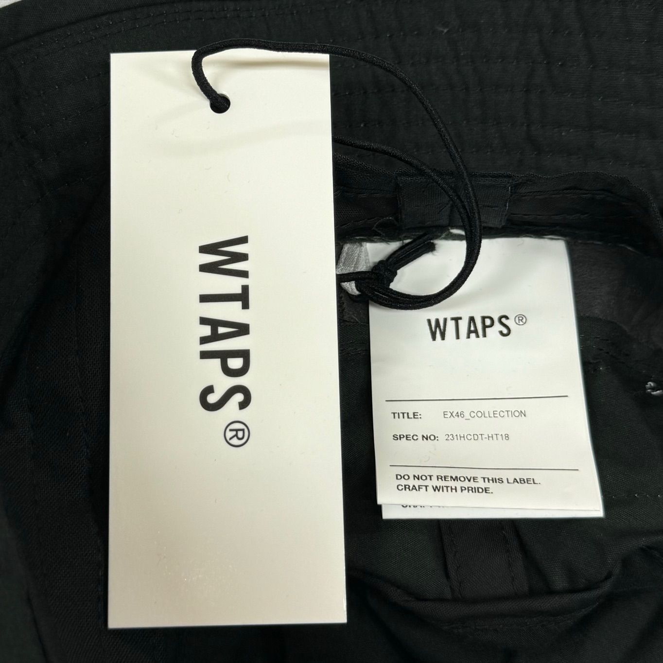 wtaps jungle hat 231HCDT-HT18 黒　ダブルタップス wtaps jungle hat 231HCDT-HT18 黒 ダブルタップス WTAPS ダブル