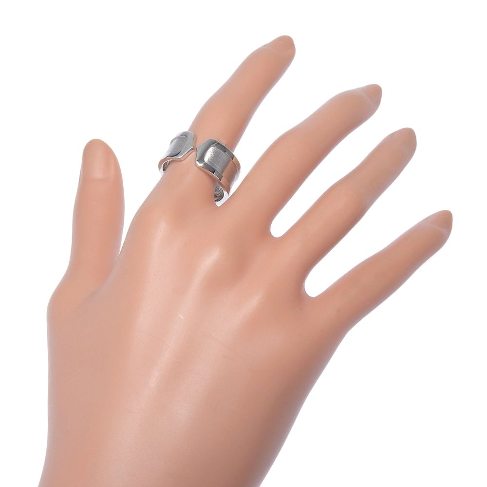 CARTIER カルティエ C2 LM K18ホワイトゴールド 21号 メンズ 13.7g リング 指輪