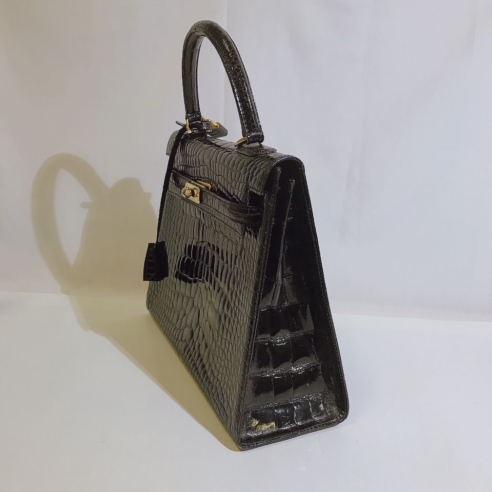 ✨美品✨ ジャルダンデサック クロコダイル　2WAY ワンハンドバッグ レザー ✨美品✨ ジャルダンデサック クロコダイル 2WAY ワン