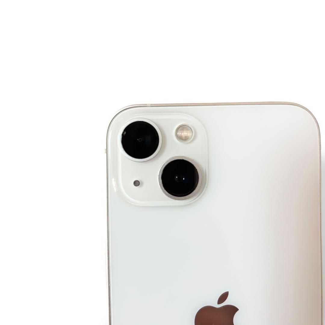 iPhone 13 128GB 白 ホワイト スターライト バッテリー100