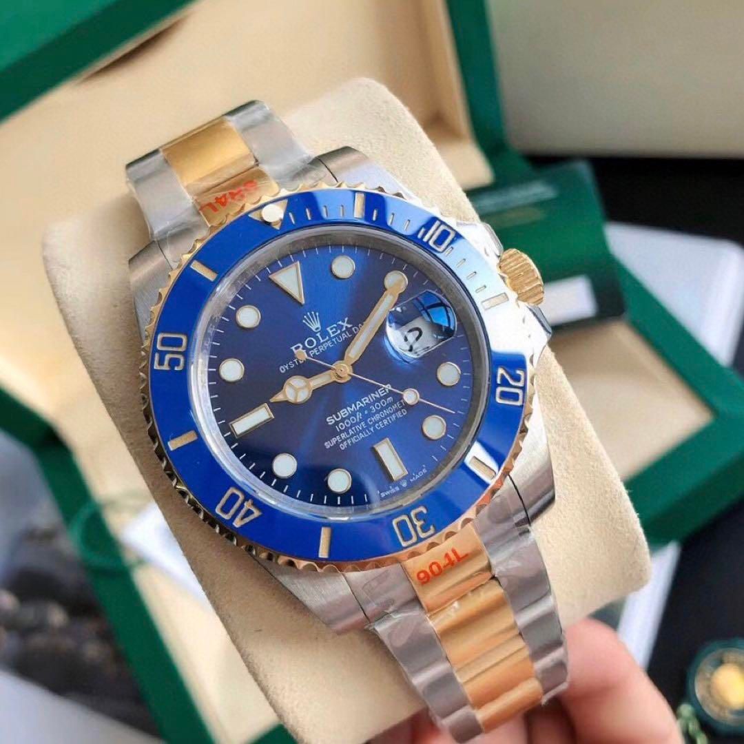 ?高品質 ロレックス?ROLEX ロレックスサブマリーナコンビメンズ腕時計