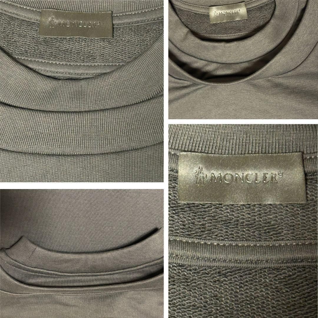 新品未使用品☆MONCLER ダブルネックデザイン スウェット S Black 定価11万円！！☆新品未使用タグ付き☆ MONCLER Double Neck Patch