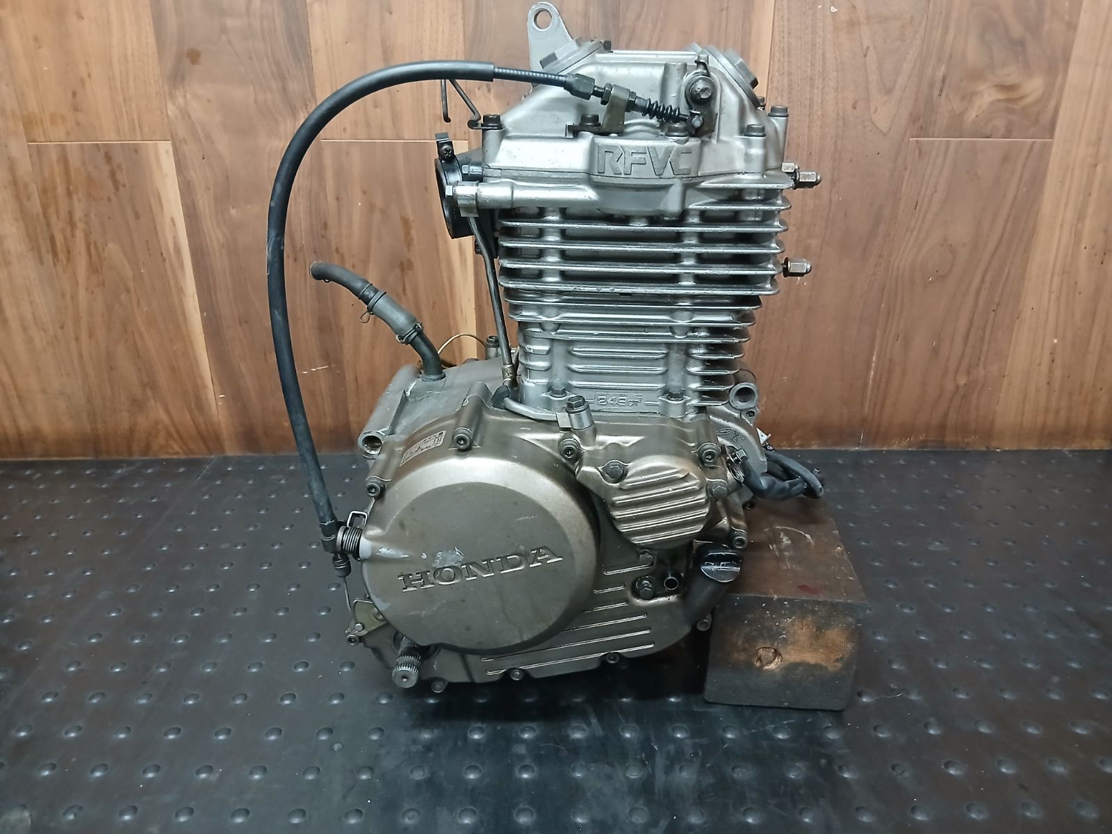 ホンダ XLR250 BAJA 実動走行 ずみ エンジンASSY 実動 動画あり 旧車絶版 良好車両より MD22 バハ HONDA オフロード MD17E Can be shipped overseas