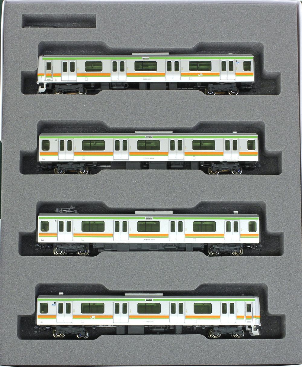 E231系3000番台 八高線・川越線 4両セット 【KATO・10-1494】 「鉄道