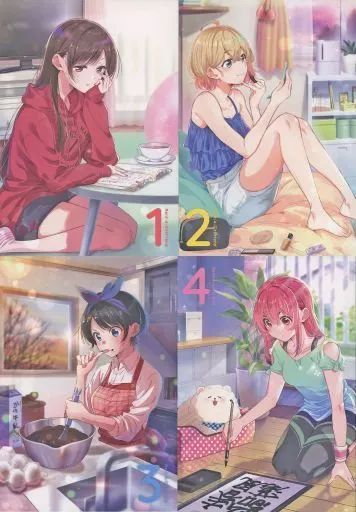 アニメBlu-ray Disc 彼女 お借りします 第2期 全4巻セット