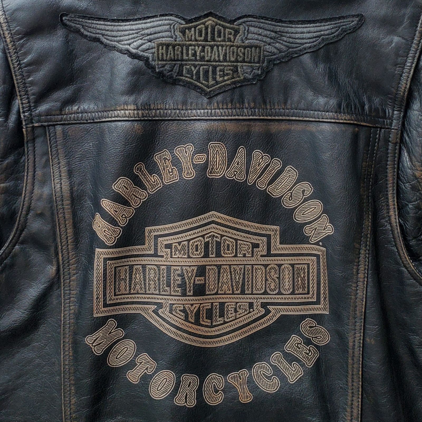 ハーレーダビッドソン　ヴィンテージジャケット Harley Davidson ハーレーダヴィットソン□美品 2018年 JACKET