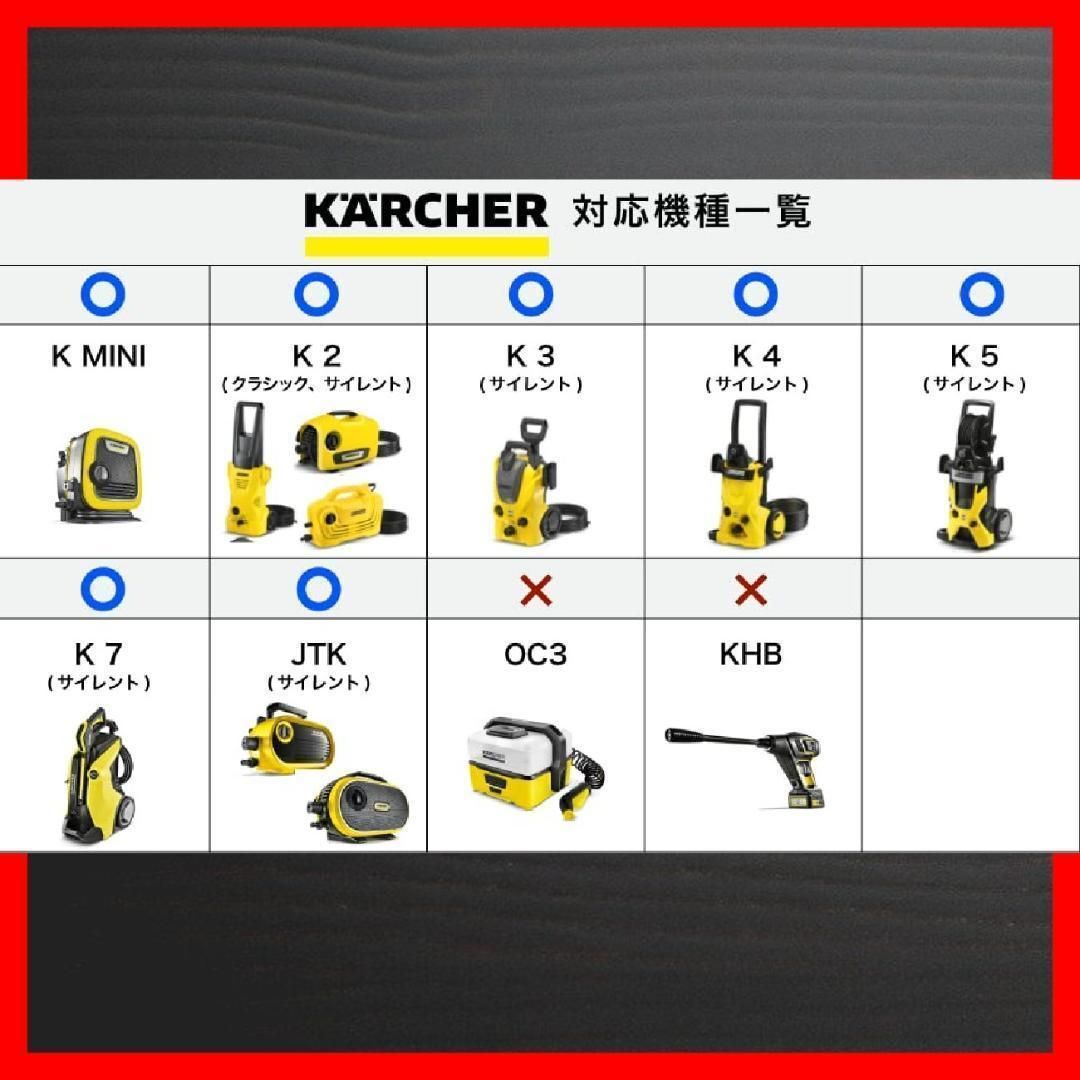 接続式洗車ガン ケルヒャー用 フォームキャノン Kシリーズ 洗車グッズ高圧洗浄機