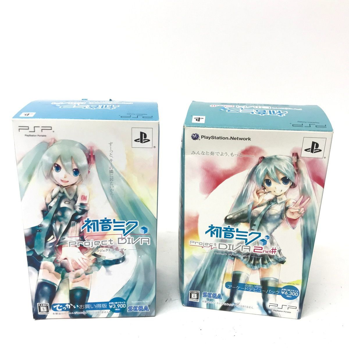 7.670 △ PSP 初音ミク Project DIVA 2nd# お買い得版 特典