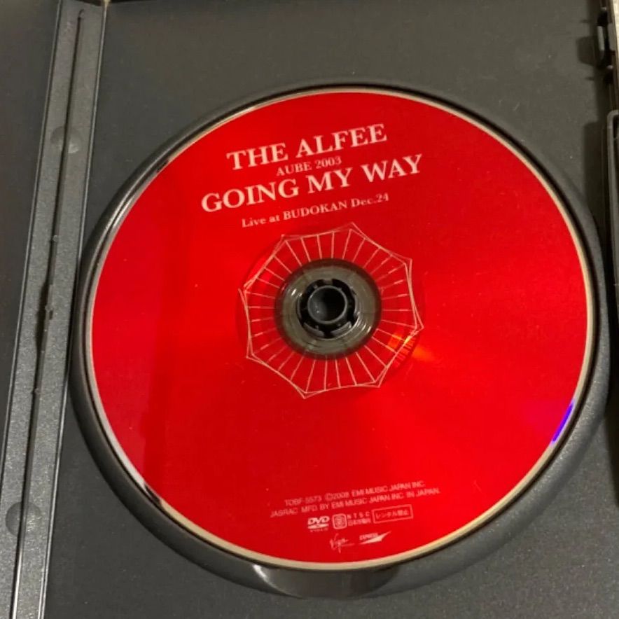 ミュージック THE ALFEE AUBE 2003 GOING MY WAY DVD AUBE 2003 GOING MY WAY Live at BUDOKAN Dec.24[DVD] - THE
