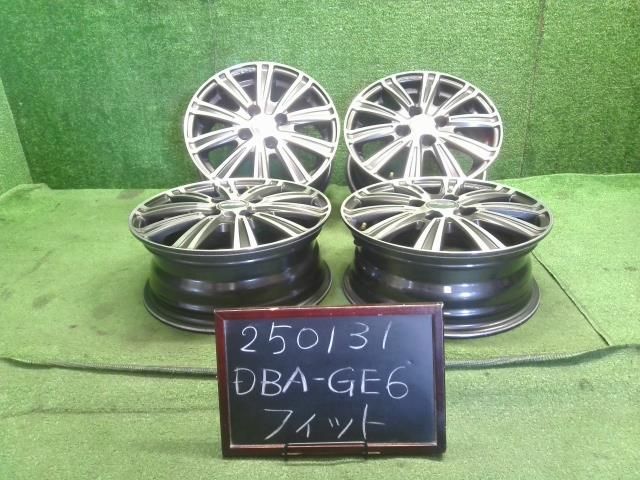 個人宅不可 離島不可 14インチ 社外 アルミホイール 4本 14×5.5J SMACK 4穴 PCD100 50 フィット外し 自社品番250131