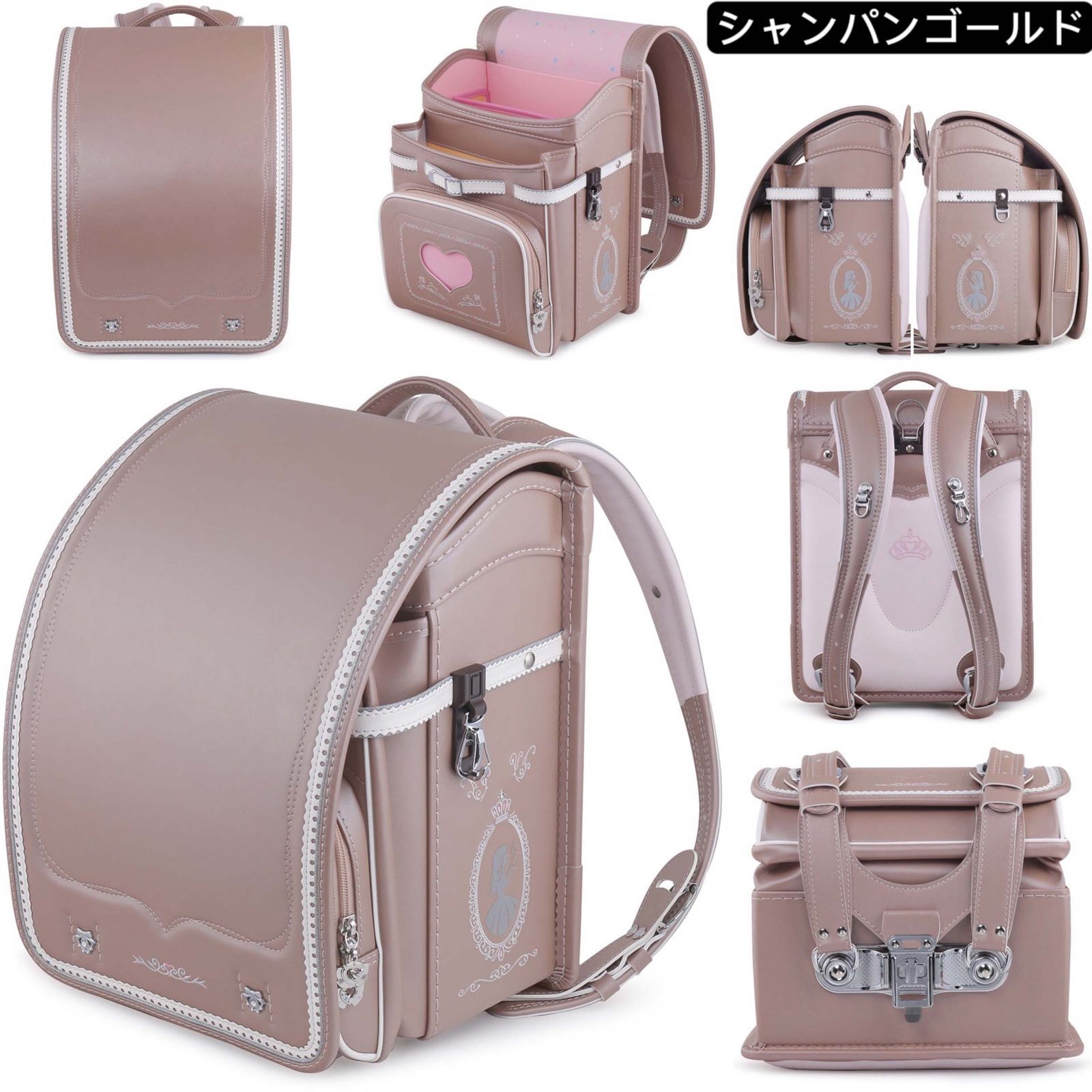 新作 ランドセル 6年保証 おまけ付き プリンセス&刺繍 女の子 - メルカリ