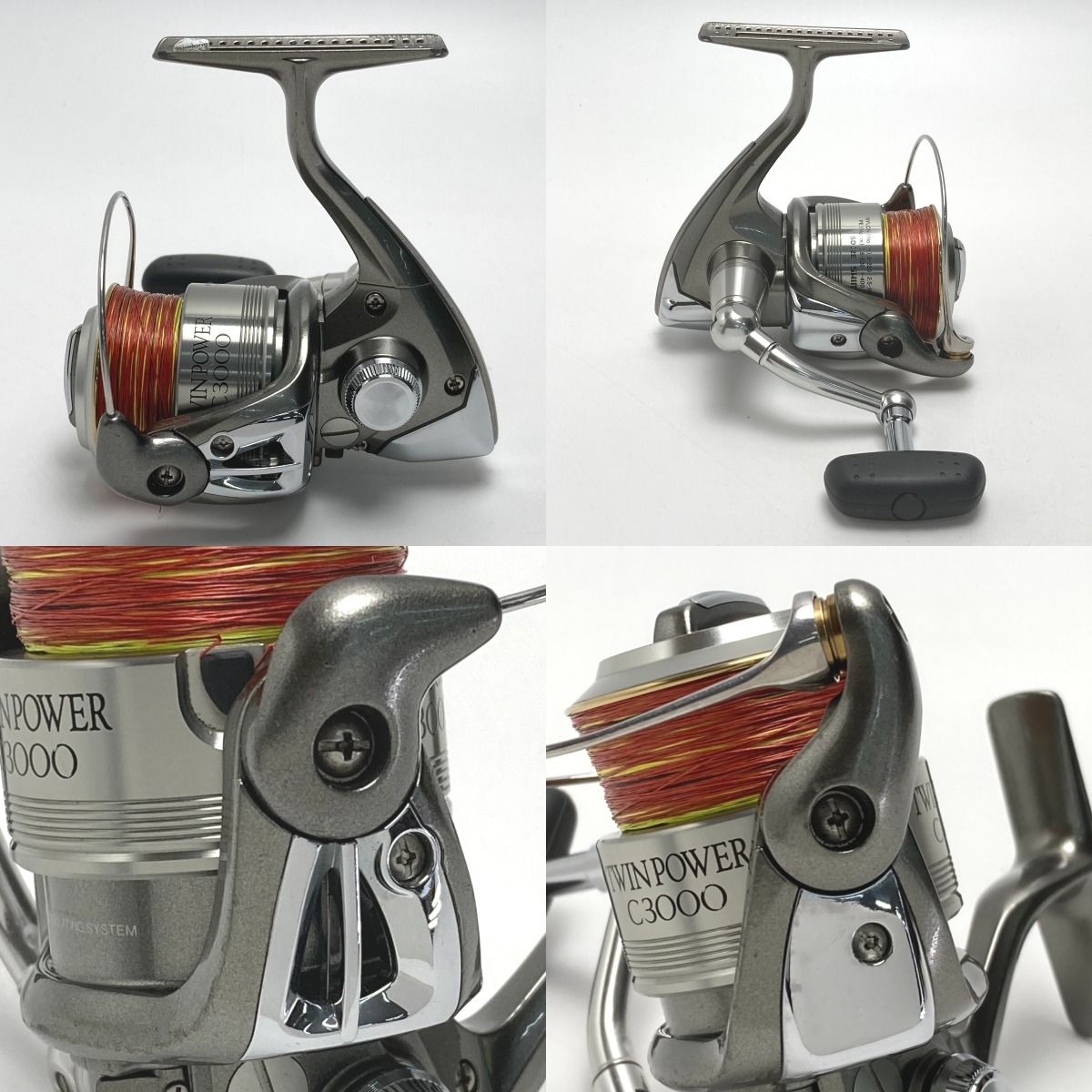 ☆☆SHIMANO シマノ 05 TWINPOWER ツインパワー C3000 01922 スピニングリール 替えスプール付き