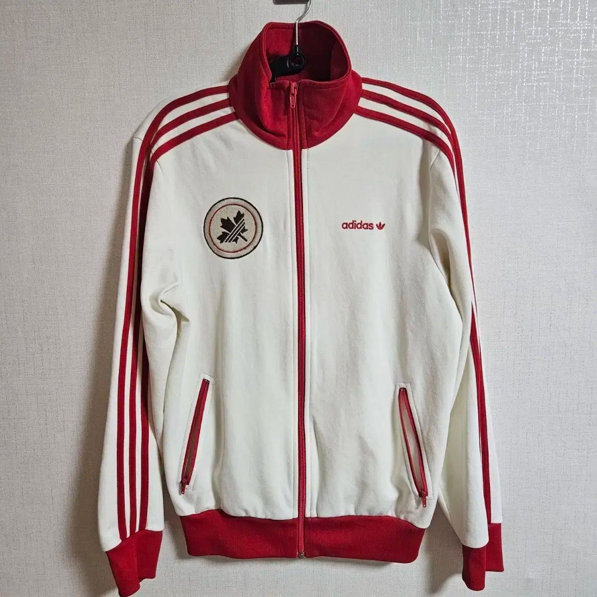 adidas アディダス 白い歯 カナダ ジャージ 90 サイズ