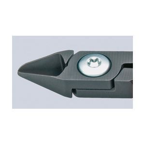 KNIPEX クニペックス エレクトロニクスニッパー プラスチックコーティング 全長125mm 7502-125