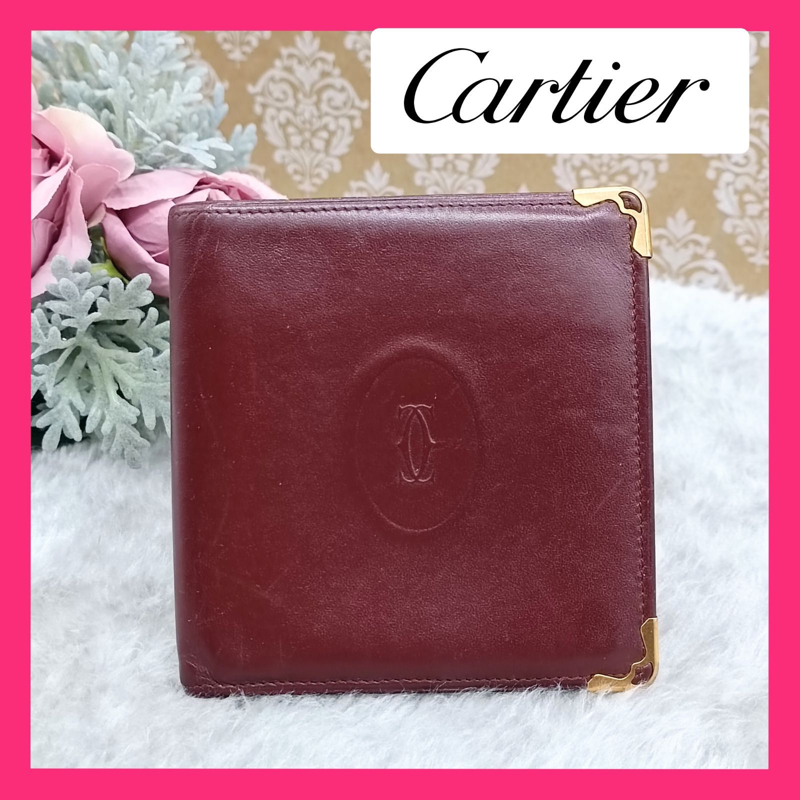 Cartier カルティエ マストライン 長財布 財布 二つ折り財布 折り財布 ロングウォレット 虚し