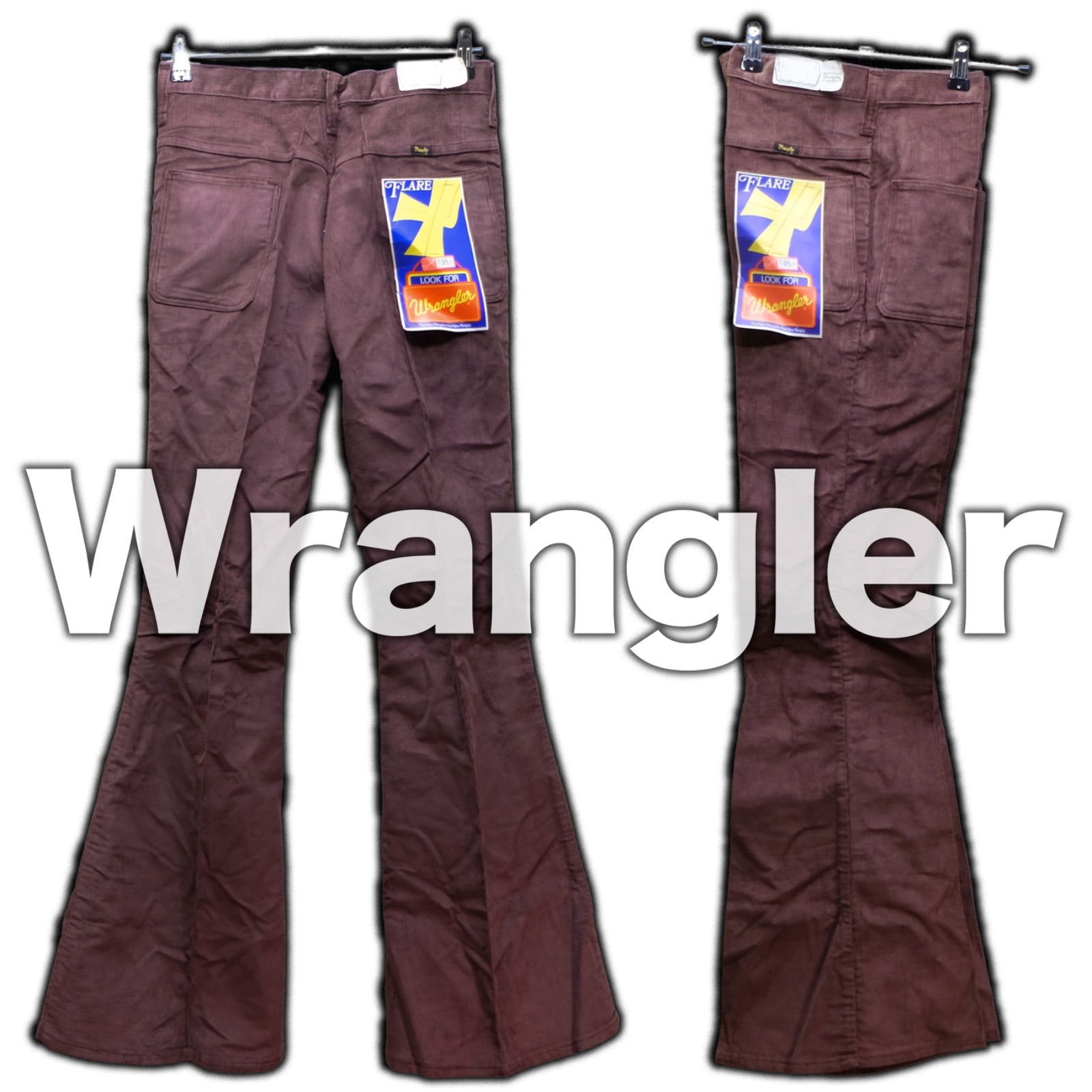 デッドストック】 70's Wrangler コーデュロイ フレアパンツ