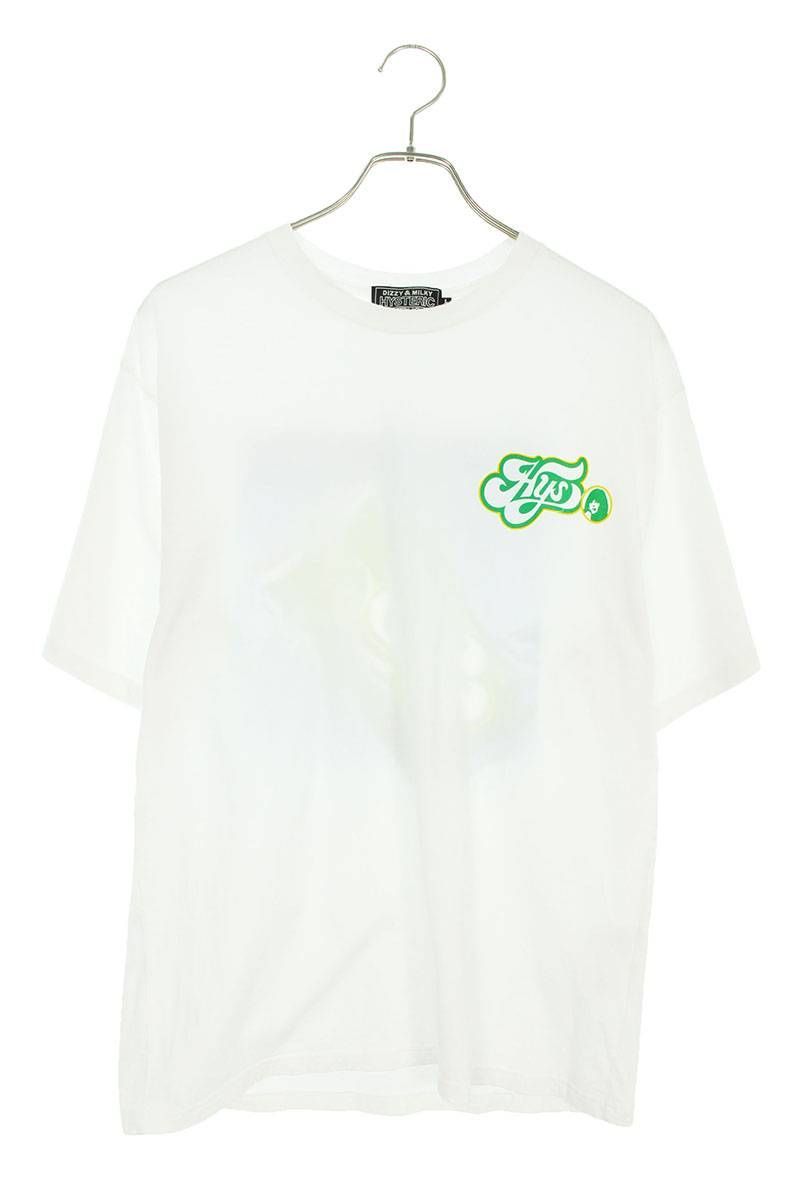 ヒステリックグラマー 22SS 02222CT14 LIME SQUASHTシャツ メンズ L