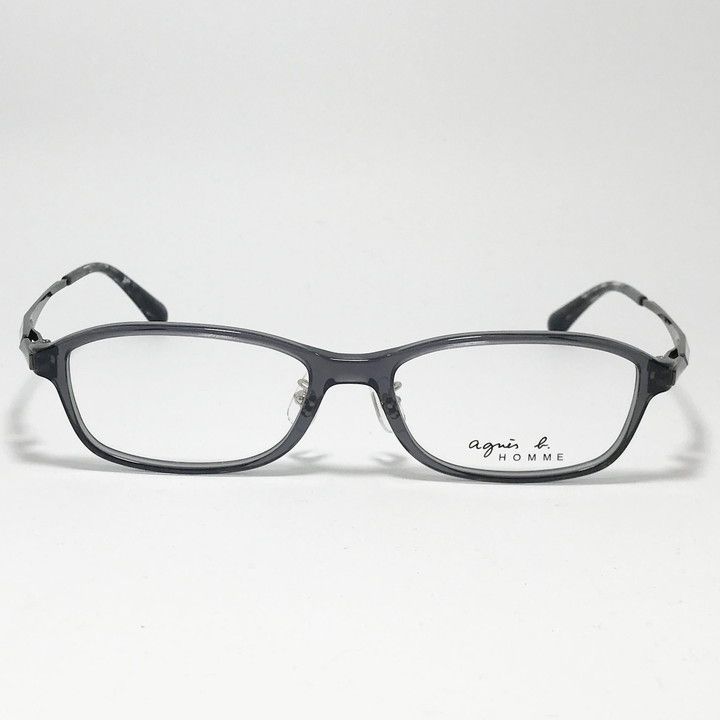 agnes b. HOMME アニエス ベー オム メンズ 眼鏡 メガネ フレーム サングラス 52-0027-1 サイズ52 グレー