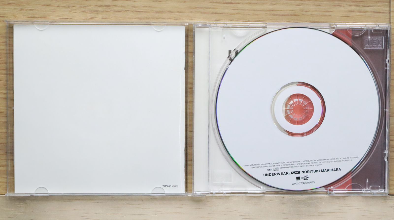 国内盤CD☆槇原敬之/Noriyuki Makihara□ UNDERWEAR