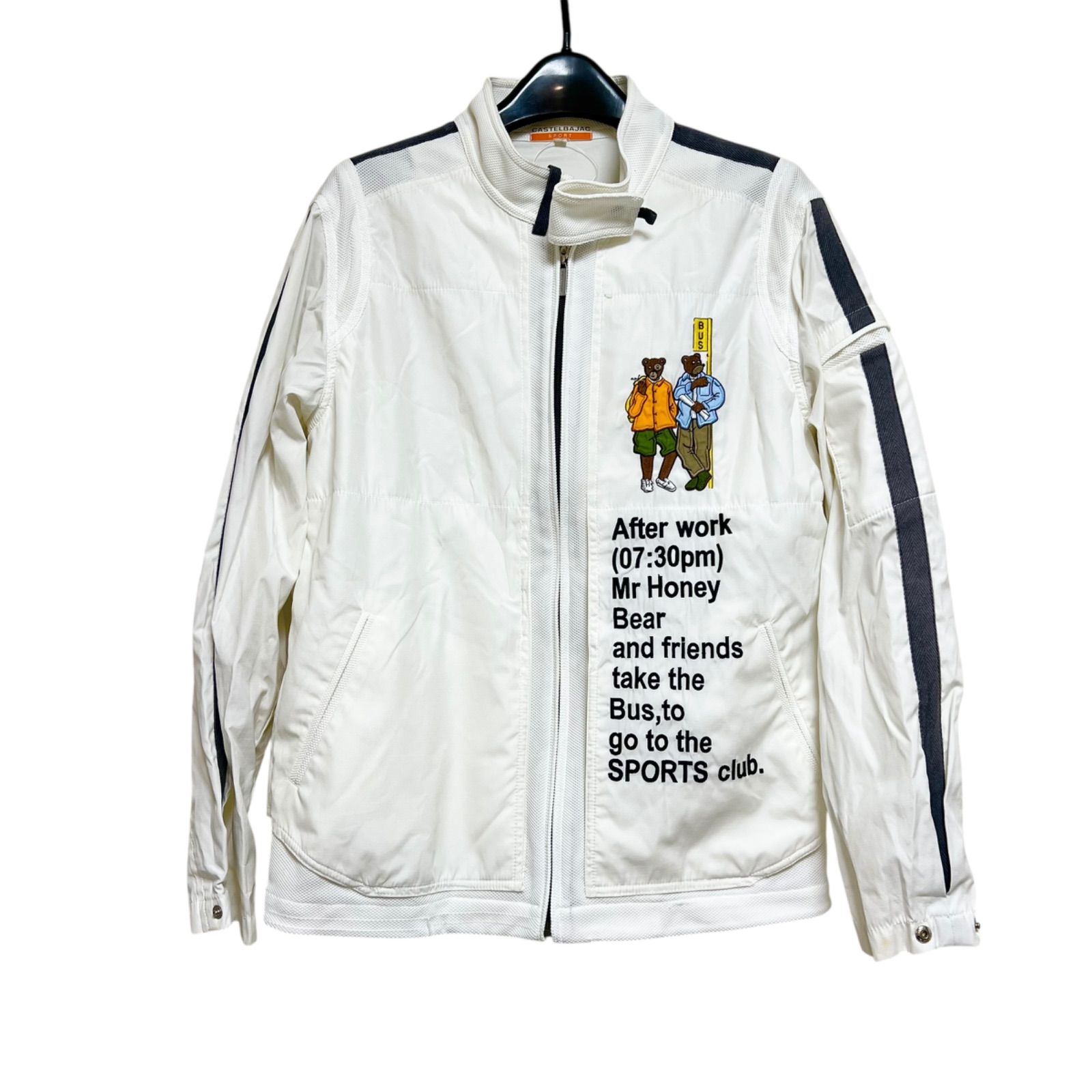 z1384 CASTELBAJAC SPORT カステルバジャック ジャンパー フルジッパー