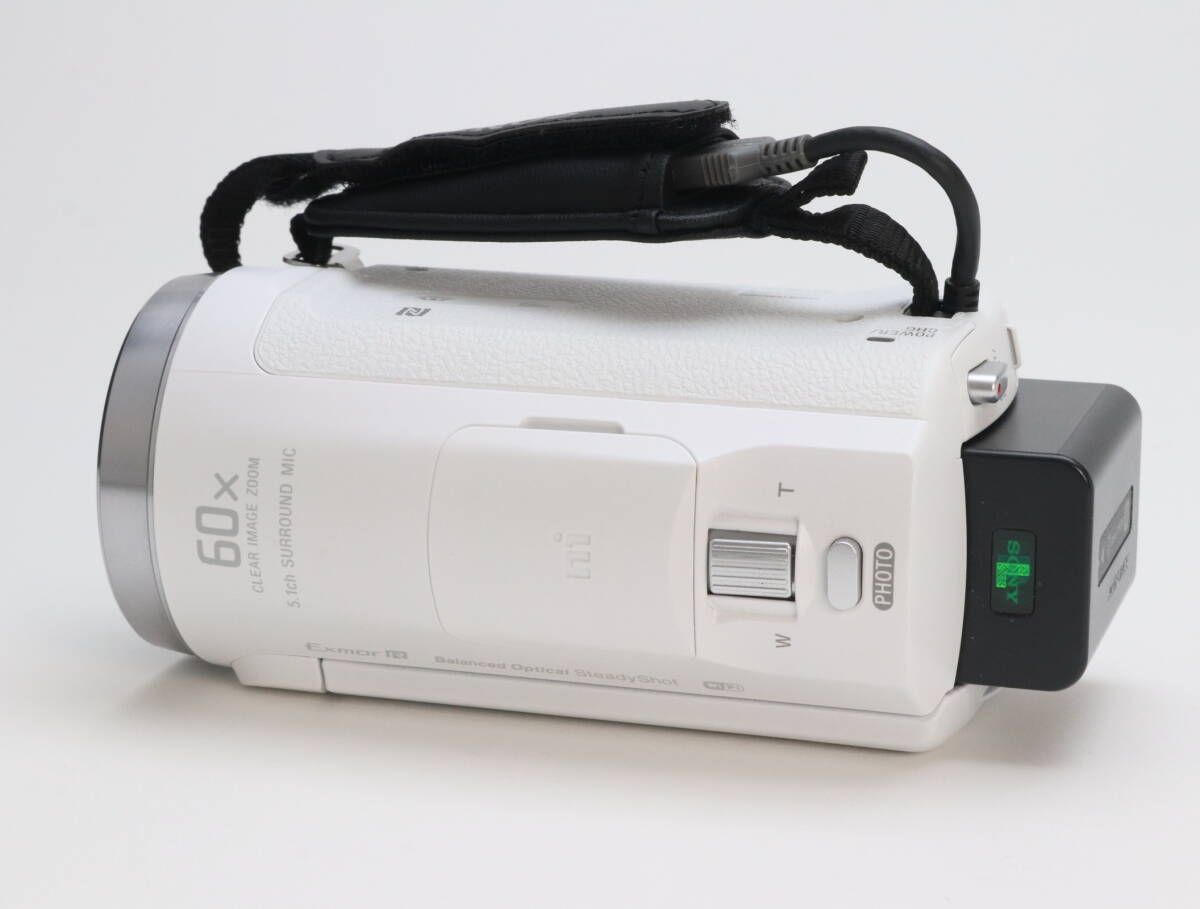  AB SONY ソニー Handycam HDR-CX 680 ホワイト 初期不良 対応 110-194 ビデオカメラ本体 ビデオカメラ