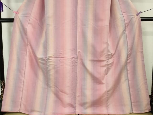 平和屋本店□極上 紅花紬 米沢 間道 鈴乃屋扱い 逸品 未使用 DZAA6000kh5