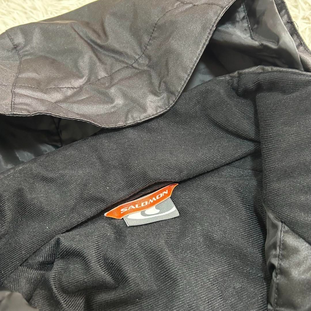 良品✨サロモン スキーウェア セットアップ L メンズ ロゴ刺繍