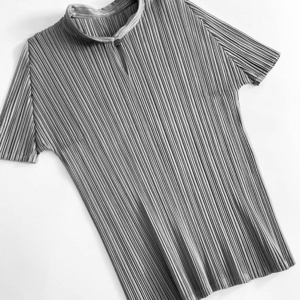1j8-4 PLEATS PLEASE プリーツプリーズ キーネックプリーツ