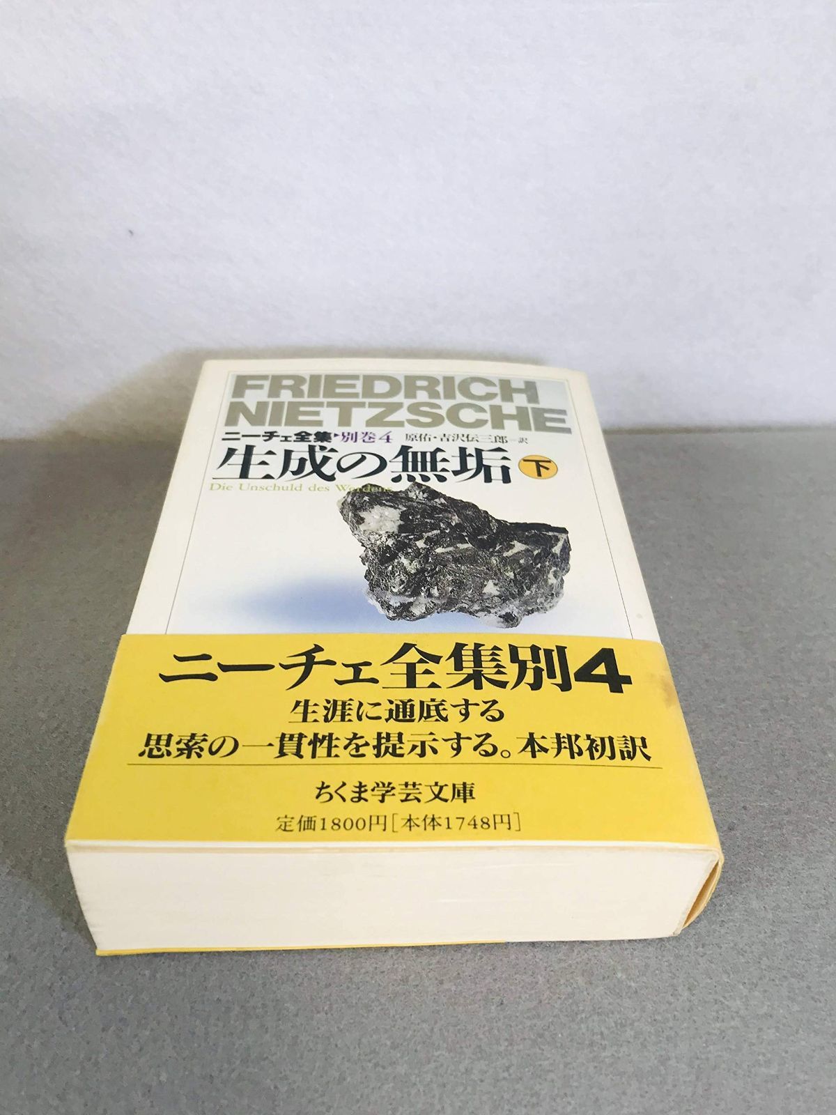ニーチェ全集 別巻 4 ちくま学芸文庫 ニ 1-19