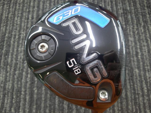 中古 フェアウェイウッド ピン G30/TFC390F(JP)/SR/18[8998]□博多
