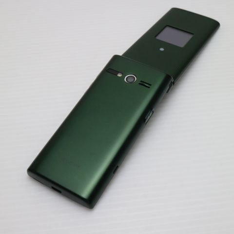 新品同様 au KYF36 かんたんケータイ グリーン 即日発送