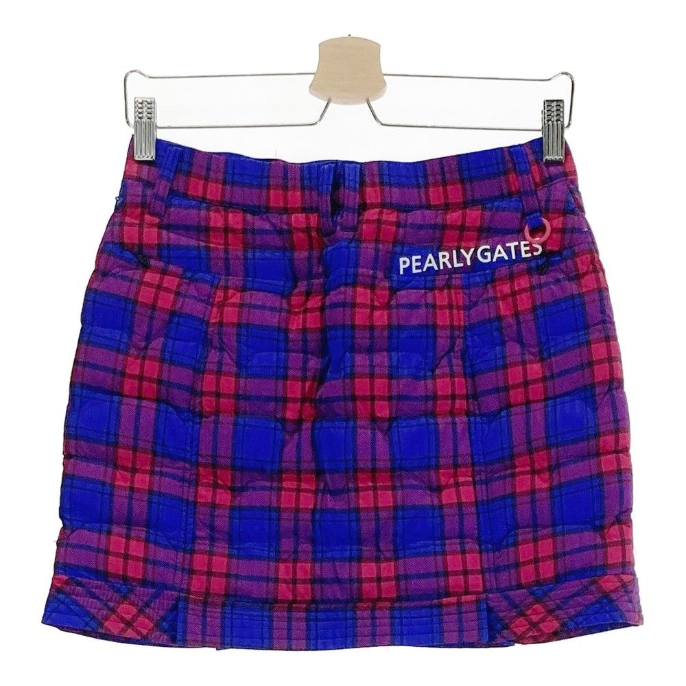 PEARLY GATES チェック柄スカート サイズ1 パーリーゲイツ 【公式通販】