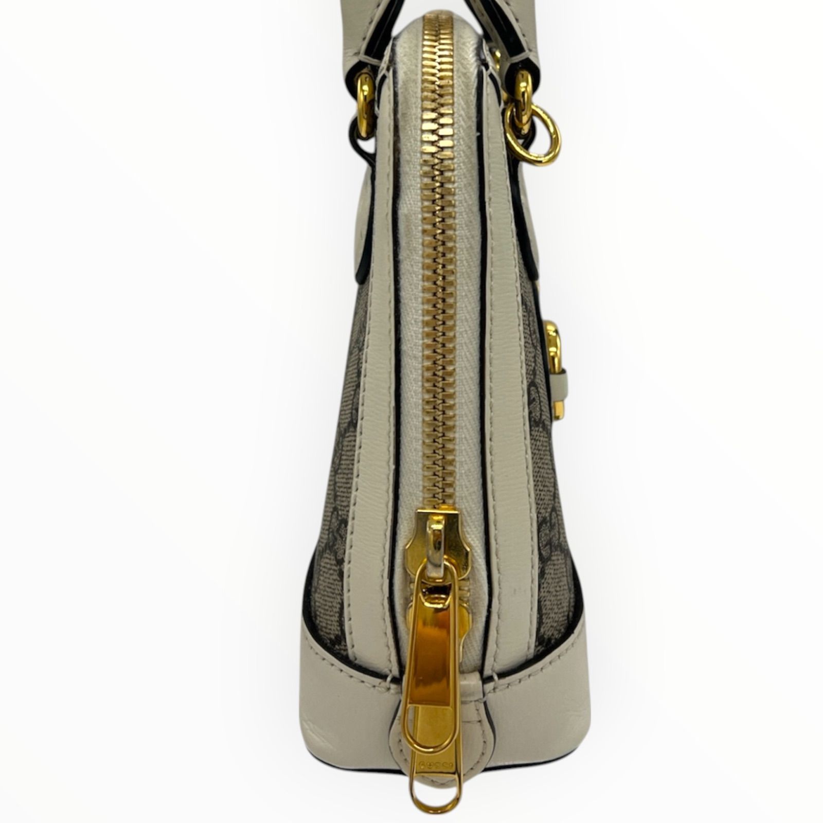 極美品 GUCCI グッチ ホースビット 1955 ミニトップハンドル 2WAY 