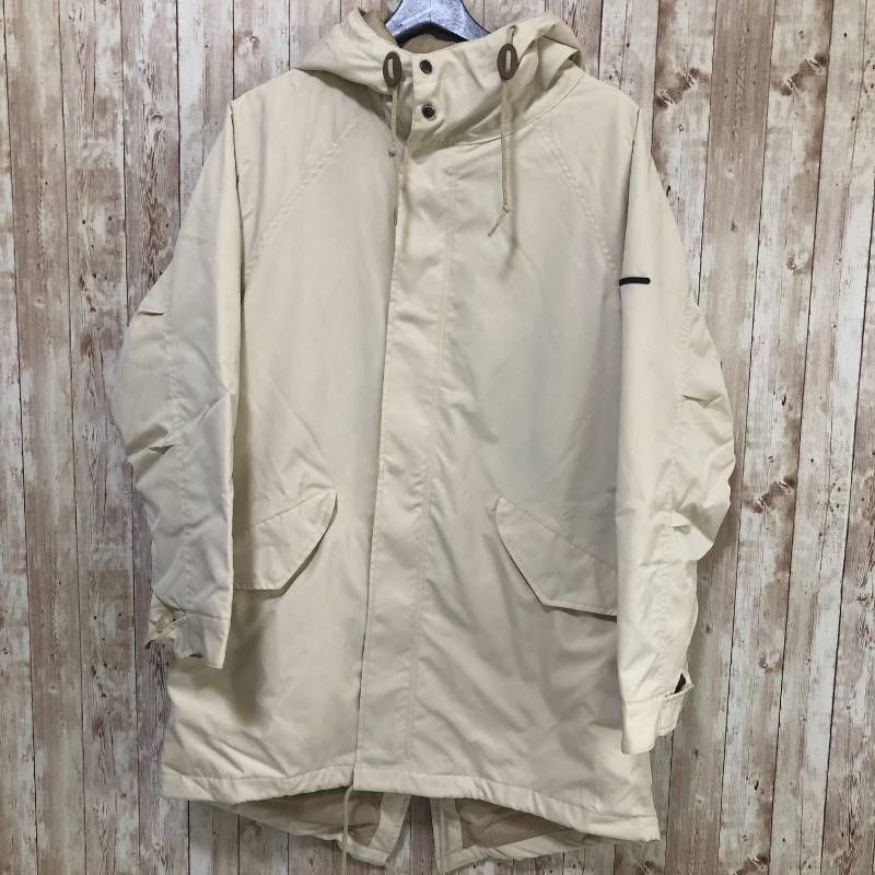 タ GRC Give ReCollection ギブリ 撥水カポック中綿モッズコート エクリュ M