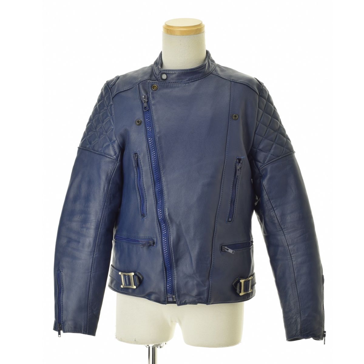 Belstaff】70s 英国製 バイカー ダブルライダースジャケット - メルカリ